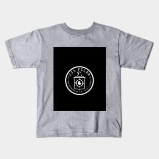 CIA Files Black and White Logo Kids T-Shirt